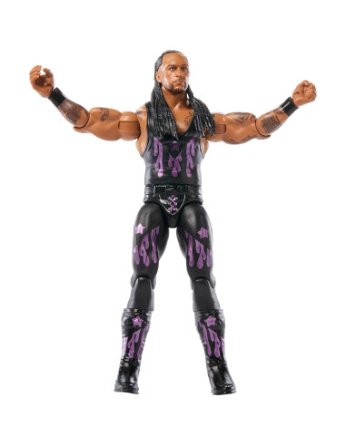 Figura de Acción Mattel WWE Damian Priest 15.24 cm 14 Puntos Articulación