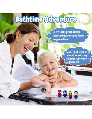 Set de 5 títeres de dedo de superhéroes Joyday - Juguetes educativos