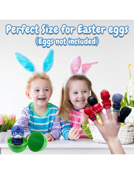 Set de 5 títeres de dedo de superhéroes Joyday - Juguetes educativos Set de 5 títeres de dedo de superhéroes Joyday - Juguetes educativos