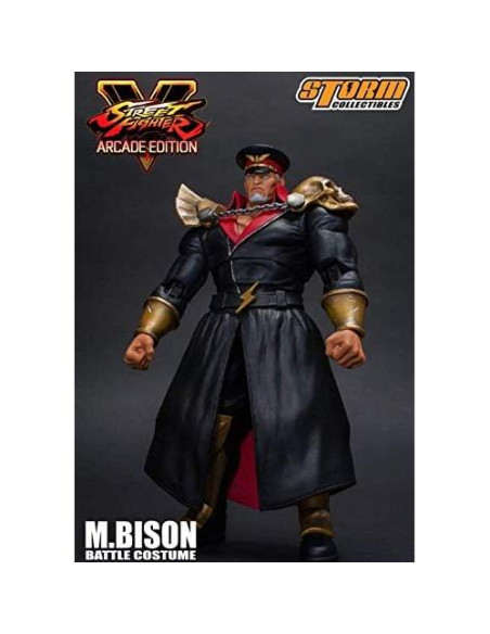 Figura de Acción Storm Collectibles M. Bison Street Fighter V 1/12