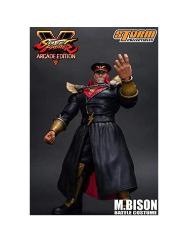 Figura de Acción Storm Collectibles M. Bison Street Fighter V 1/12