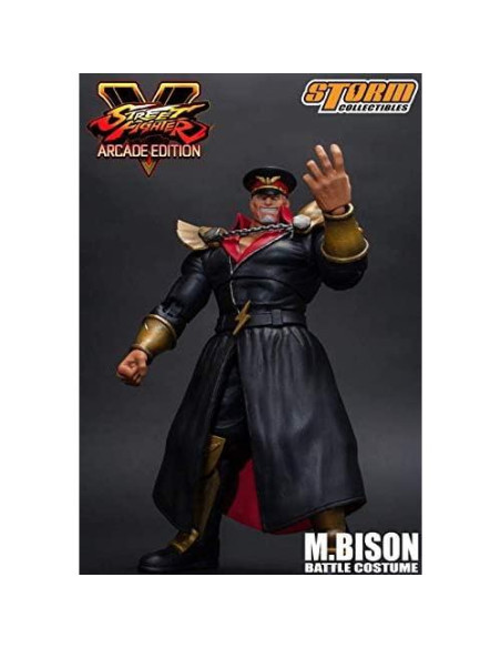 Figura de Acción Storm Collectibles M. Bison Street Fighter V 1/12