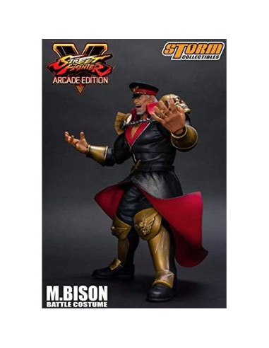 Figura de Acción Storm Collectibles M. Bison Street Fighter V 1/12