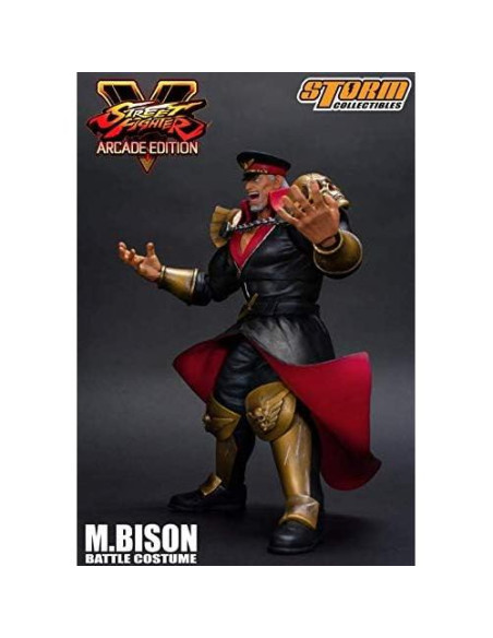 Figura de Acción Storm Collectibles M. Bison Street Fighter V 1/12