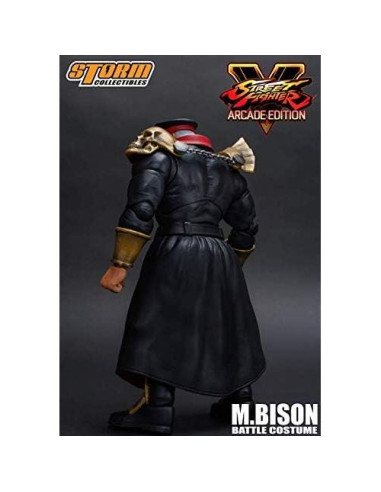 Figura de Acción Storm Collectibles M. Bison Street Fighter V 1/12