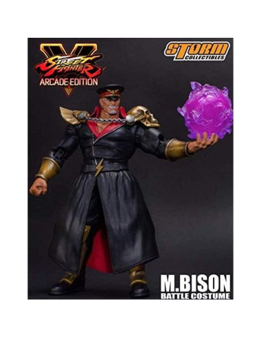 Figura de Acción Storm Collectibles M. Bison Street Fighter V 1/12