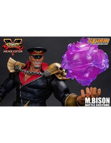Figura de Acción Storm Collectibles M. Bison Street Fighter V 1/12