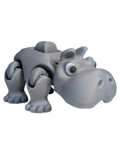 Juguete Antiestrés Herbert el Hipopótamo Articulado 12cm