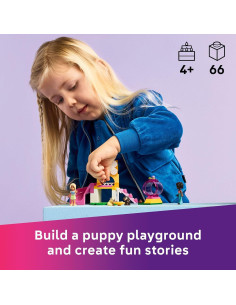 LEGO Friends Parque de Juegos para Cachorros 42665 - 66 Piezas 2