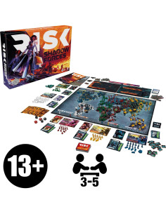 Juego de Mesa Riesgo Fuerzas Sombra Hasbro 15 Misiones 3-5 Jugadores 2