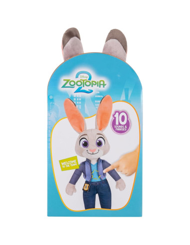 Peluche Judy Hopps Zootopia 2 35 cm con Sonidos - Jazwares
