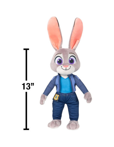 Peluche Judy Hopps Zootopia 2 35 cm con Sonidos - Jazwares