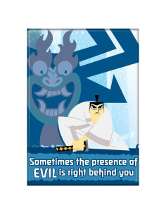 Imán Samurai Jack Aku Ata-Boy 6.35 x 8.89 cm
