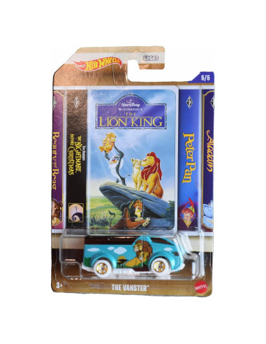 Coche de metal Hot Wheels The Vanster 1:64 El Rey León