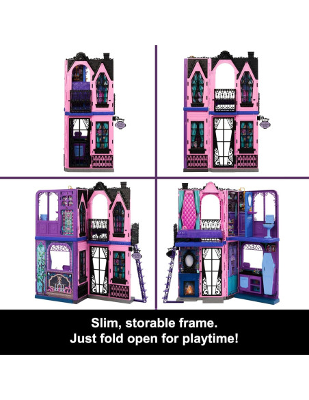 Casa de Muñecas Hotel Boo-tique Monster High 3.90 kg 46.8x75.0x41.2 cm