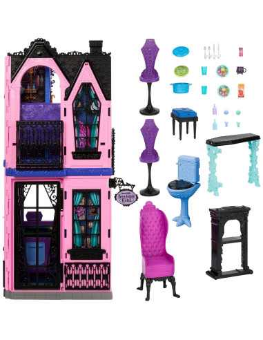 Casa de Muñecas Hotel Boo-tique Monster High 3.90 kg 46.8x75.0x41.2 cm