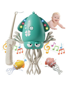 Juguete de Pulpo Eléctrico FE01 para Bebés 0-6 Años