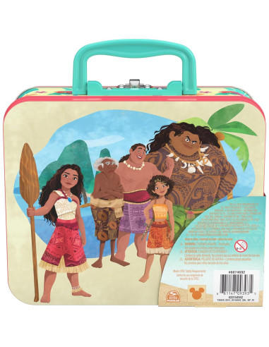 Rompecabezas Moana 2 Disney Spin Master 48 Piezas en Lata