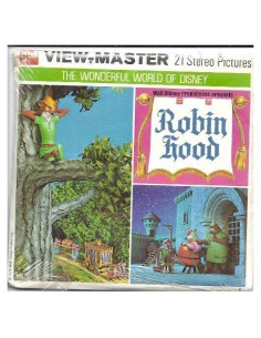 View-Master Robin Hood Disney Paquete 3 Discos 3D