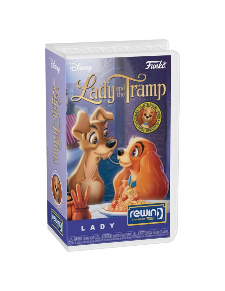 Funko Rewind Dama y el Vagabundo - Figura de Vinilo 6.9cm