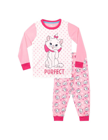 Pijamas para Niñas Disney Aristocats Marie Rosa 10 años