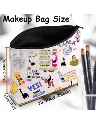 Bolsa Cosmética TSOTMO para Mujeres - 20.8x15.7 cm