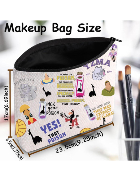 Bolsa Cosmética TSOTMO para Mujeres - 20.8x15.7 cm