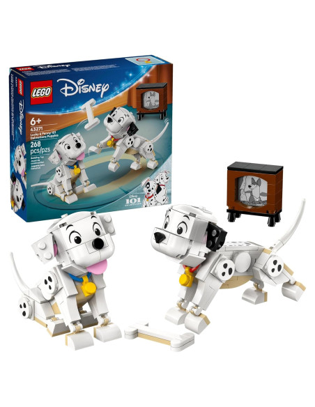 LEGO Disney 101 Dálmatas Lucky y Penny - Juguete 268 Piezas