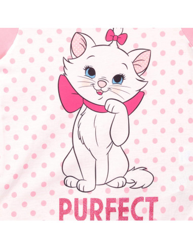 Pijamas para Niñas Disney Aristocats Marie Rosa 10 años