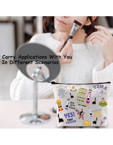 Bolsa Cosmética TSOTMO para Mujeres - 20.8x15.7 cm