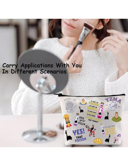 Bolsa Cosmética TSOTMO para Mujeres - 20.8x15.7 cm