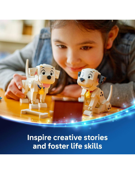 LEGO Disney 101 Dálmatas Lucky y Penny - Juguete 268 Piezas