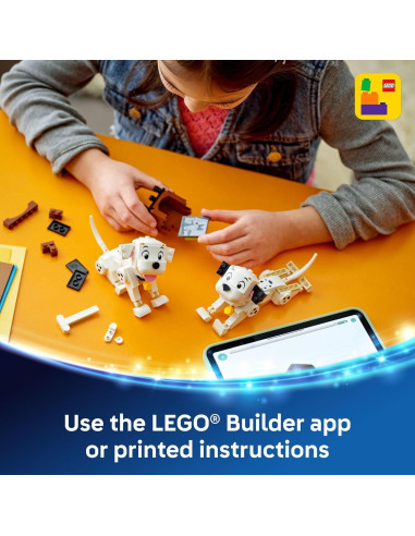 LEGO Disney 101 Dálmatas Lucky y Penny - Juguete 268 Piezas