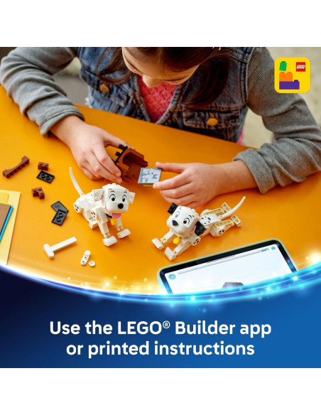 LEGO Disney 101 Dálmatas Lucky y Penny - Juguete 268 Piezas