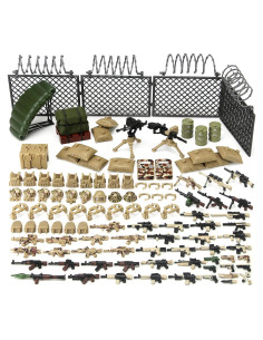 Juego de Bloques de Construcción Militar WX T149 - Accesorios Tácticos