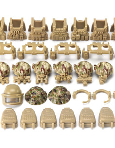 Juego de Bloques de Construcción Militar WX T149 - Accesorios Tácticos 2