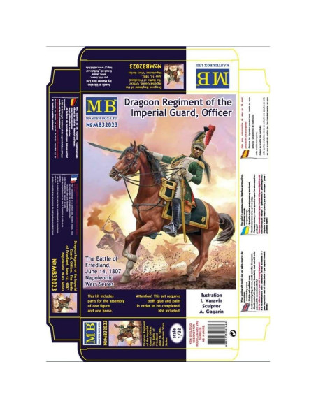 Kit de Modelismo Master Box 32023 Guerras Napoleónicas