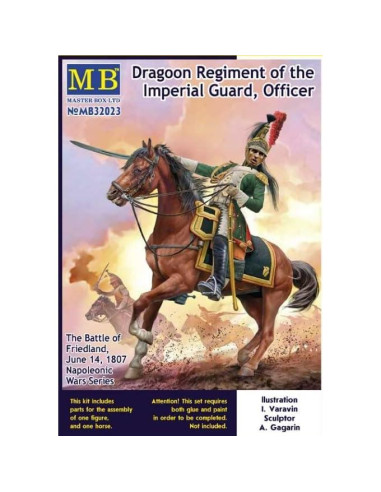 Kit de Modelismo Master Box 32023 Guerras Napoleónicas