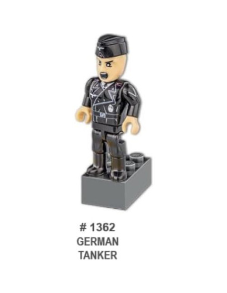 Llaveros Cobi Tanquista Alemán Segunda Guerra Mundial 5cm