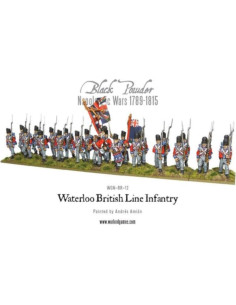 Kit de Modelo Infantería Británica Napoleónica Warlord 1:56 2