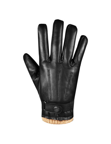 Guantes Táctiles de Cuero Premium Jackets 4 Bikes Talla S