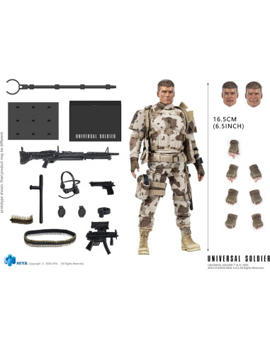 Figura de Acción Hiya Toys Andrew Scott 1:12 Soldado Universal