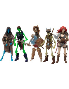 Set de 5 Figuras de Acción Red Sonja Boss Fight Studio 1:12 2