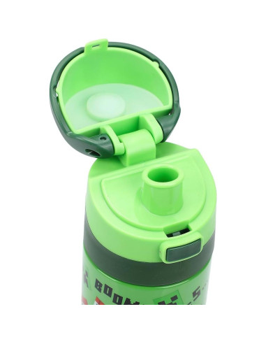 Botella de Agua Acero Inoxidable Bioworld Minecraft 710 ml