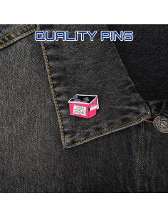 Pins de esmalte Herxion para mochilas y sombreros - Unisex 2