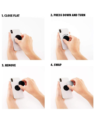 PopSockets Agarre para Teléfono Laguna Azul - Soporte Intercambiable