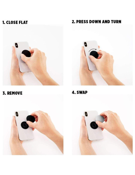 PopSockets Agarre para Teléfono Laguna Azul - Soporte Intercambiable