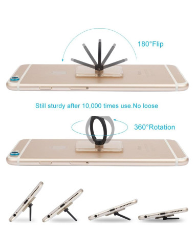 Soporte para Anillo de Teléfono Móvil Transparente Libosa 360