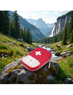 Kit de Primeros Auxilios Mini DPWOUM para Camping 56.7g 2