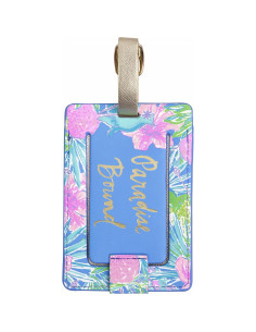 Etiqueta de Equipaje de Cuero Sintético Lilly Pulitzer Swizzle 2